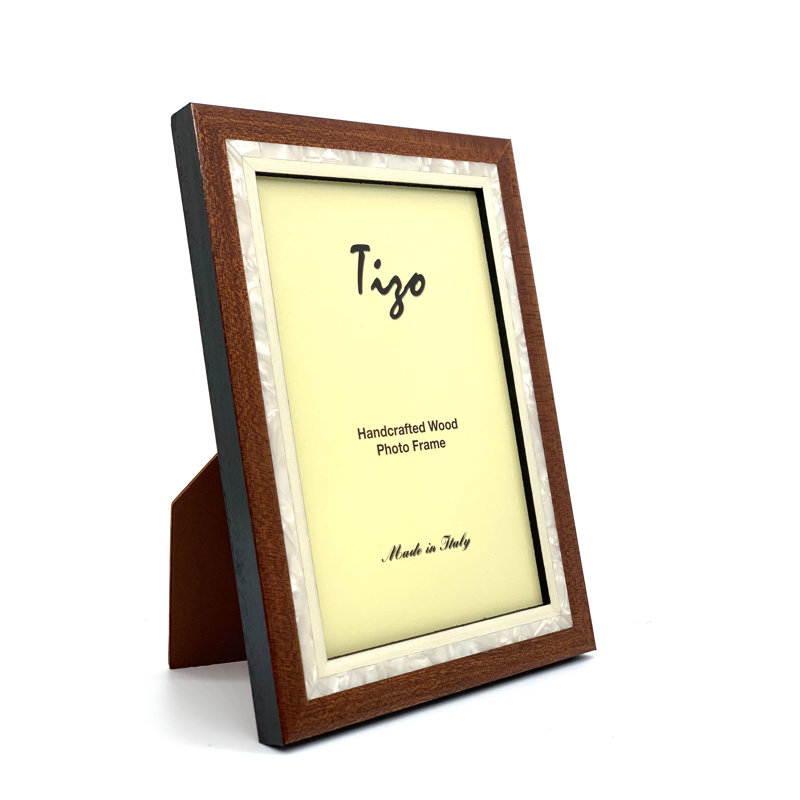 Wood Picture Frame, Brown, 5" x 7"