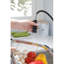 Robinet de cuisine rétractable à poignée simple avec accessoires-86880031