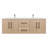 Victoria 58.9'' Single Bathroom Vanity with Acrylic Top-97880892