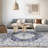 Oriental Machine Washable Area Rug with Rubber Backing for Living Room Non-Slip Indoor Carpet Low-Pile Rug for Bedroom Dining Room Hallway Kitchen Office Playroom Nursery-962019849