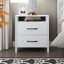 Table de chevet 2 tiroirs 22,7 po Pruitt-1293806226-1330361506