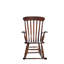 Chaise berçante en bois massif Balcon Casual