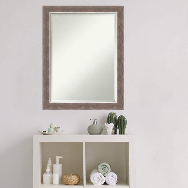 Fairlough Flat Wall Mirror, 24" x 18"