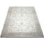 Tapis unique en laine noué à la main de style années 1960 de 6 pi 5 po x 9 pi 2 po gris / ivoire / brun