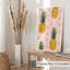«Food and Kitchen Luxe Pineapples VI Glam», reproduction d'art non encadrée-2084509717