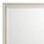 Miroir rectangulaire contemporain Frederica White, 104 cm (L) x 91 cm (H), encadré de bois