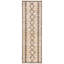 Bohemian Hand-Woven Ivory/Black Area Rug-1148504817