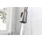 Stainless Steel Pull Out Sink Faucet, Splash- Discharge Brushed Nickel Down Construction