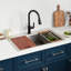 Melbrook 33 "L Drop-In Kitchen Sink With Accessories-2099406782-2099406778