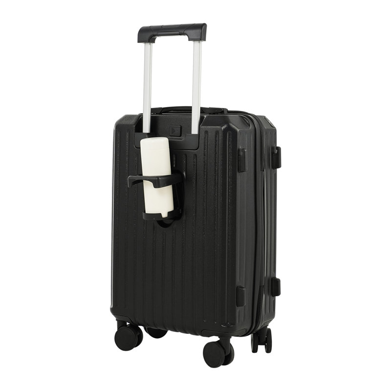 20-Inch Travel Suitcase with Combination Lock