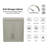 Coster 26" H Wall-Mounted Bathroom Cabinet with Adjustable Shelf-2000825817-1976655395