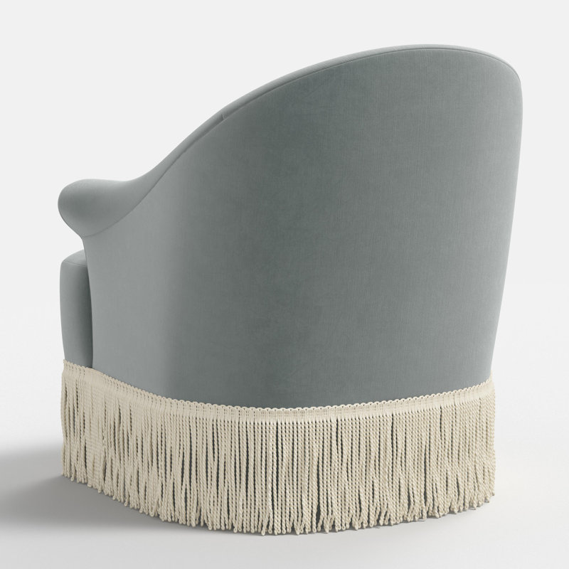 Marie 32 Wide, Lichen Performance Velvet