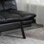 Futon simple en similicuir 71 po avec accoudoirs réglables 71 po-1877857976