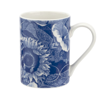 Spode Blue Room Mug 15 Oz. Sunflower