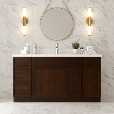 66'' Single Bathroom Vanity Base Only
