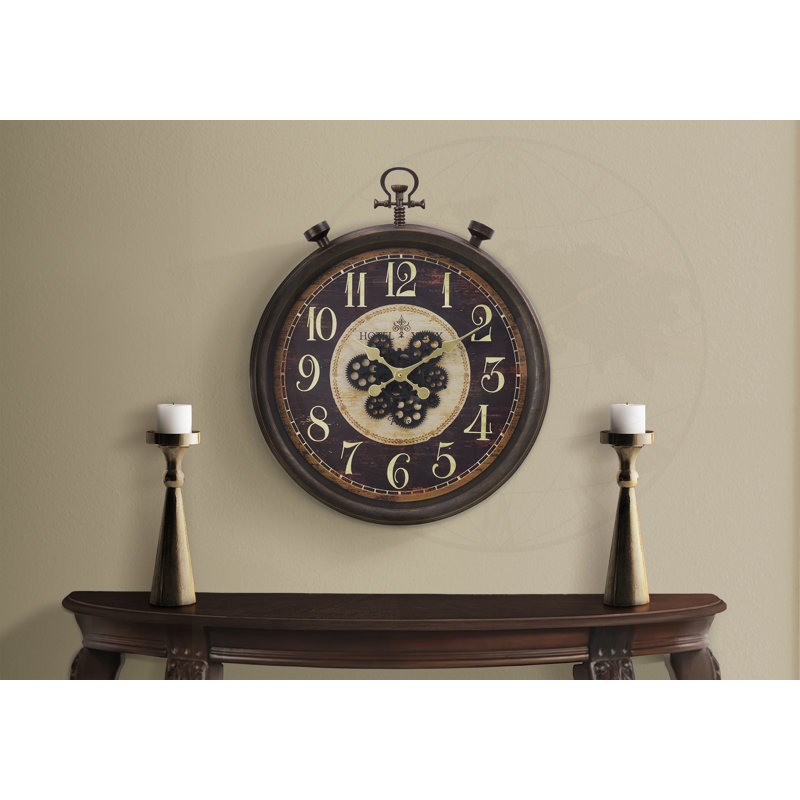 24" Transitional Round Wall Clock
