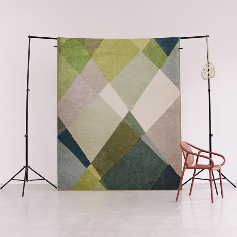 Tapis intérieur / extérieur en polypropylène tissé à la machine Kindsey, Tapis de couloir 3 pi 3 po x 8 pi 2 po