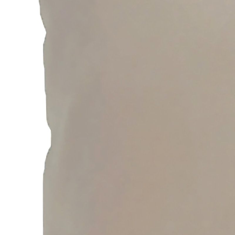 Solid Reversible Throw Pillow, 26" H x 26" W, Latte