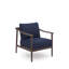 Ensemble de canapé d'extérieur 4 pièces, 2 chaises et table basse Fena-108208172