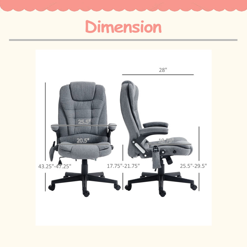 Chaise de bureau Durable, Gray