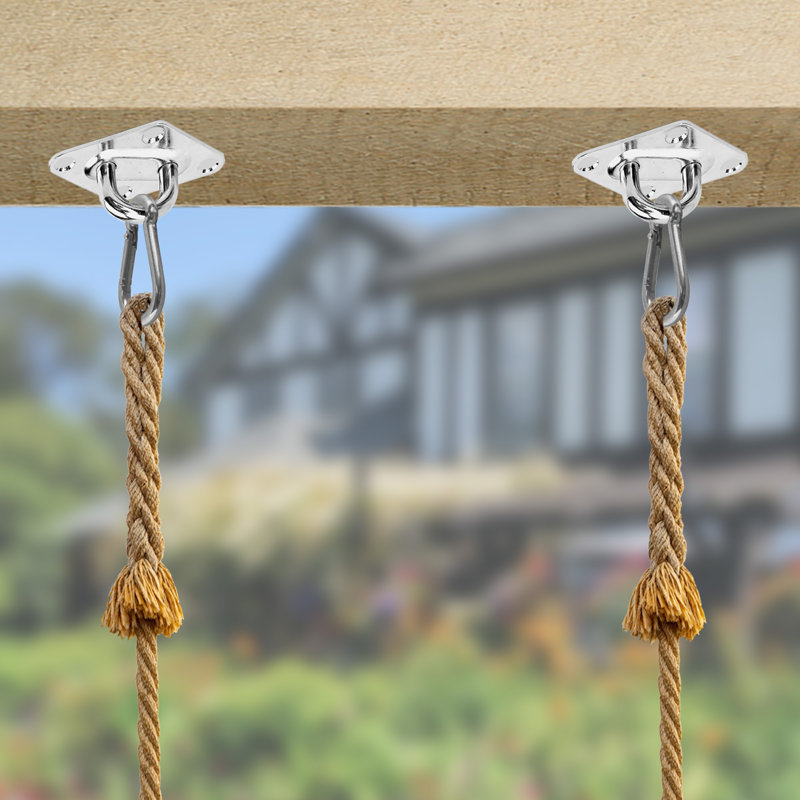 SereneLife Metal DIY Swing Set Kit