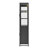 76.75'' Tall Display Cabinet With Glass Doors And LED Lights-1219303946