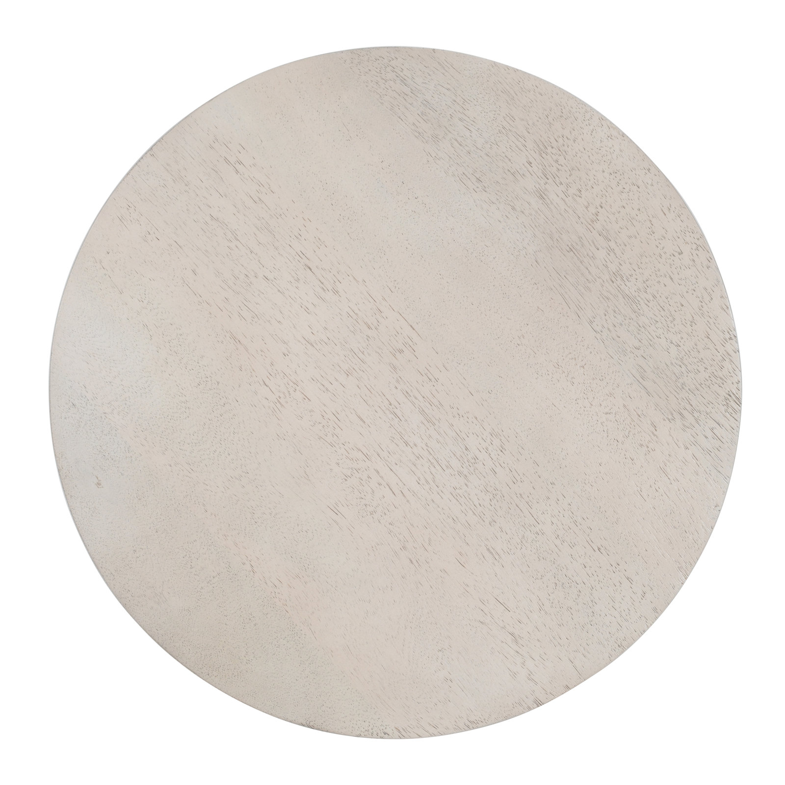 Derbey 18" Mango End Table, Whitewash