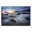 Art mural en verre Highland Dunes «Ecola Mist» par Rick Berk-338434709