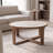 Anbut Marble Top Solid Wood Coffee Table