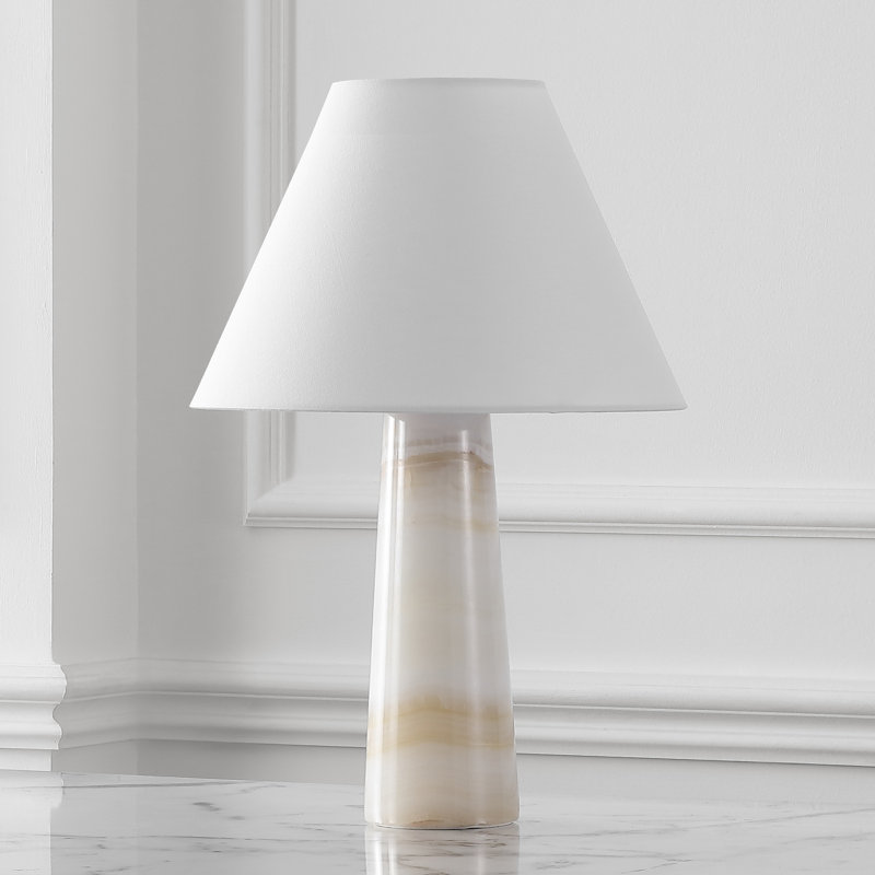 Jennarose Jade Stone Table Lamp