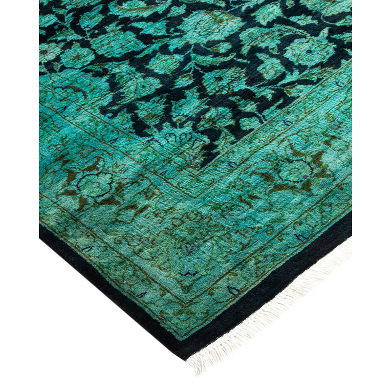 Fine Vibrance One-of-a-Kind 4' 0" X 6' 3" Hand Knotted Area Rug