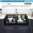 30"L x 22"W Quartz 50/50 Double Bowl Low-Divider Kitchen Sink, Granite Composite Drop-in Workstation Kitchen Sink with Sink Grid, Strainer, Cutting Board, Colander and Roll-up Rack