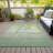 Machine Washable Indoor/Outdoor Xhevrie Green Rug-112059551