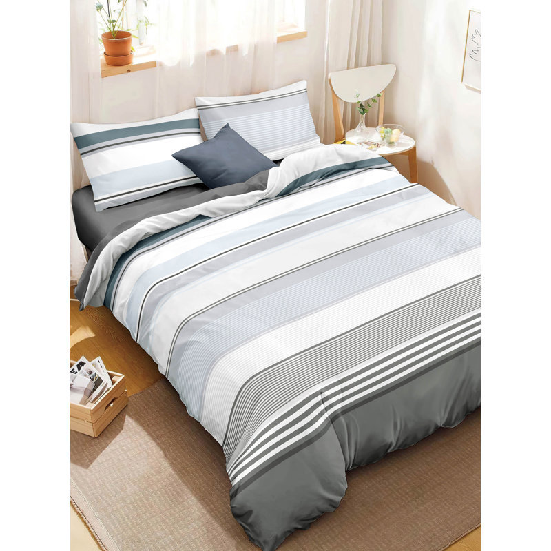 Ensemble de housse de couette, Housse de couette très grand et 2 taies