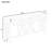 60''Acacia Veneer Console Table With 4 Spacious Drawers, Modern Crisscross Design Entryway Table With Open Bottom Storage,Farmhouse Sofa Table For Living Room,Kitchen,Dining Room,Hallway-1153253578