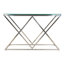 Marvin 120cm Glass Top Console Table