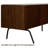 Doud TV Stand with 3 - 4 Doors for TVs up to 75’’, Media Console with Vertical Groove Design and Metal Legs, Modern Entertainment Center for Living Room and Bedroom, Effortless Assembly-955401314-949750060