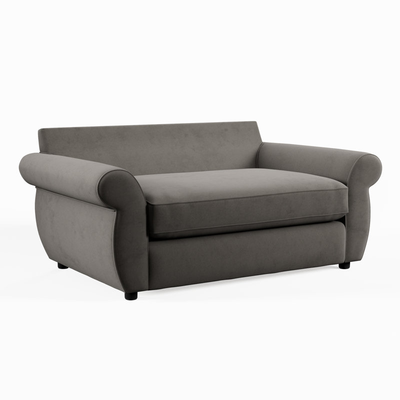 Collazo Polyester Pet Bed, Asphalt
