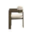 2 pièces Chaise d'appoint grise avec détails en noyer - Paire de rembourrage confortable en microfibre et structure composite (de 2) Finition, rembourrage, composite, 23 po x 22 po 32 po, 25 lb