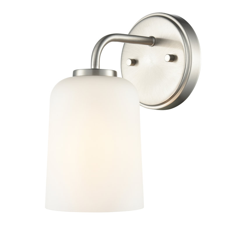 Meuble-lavabo 1 lumière Laronderry , Nickel brossé