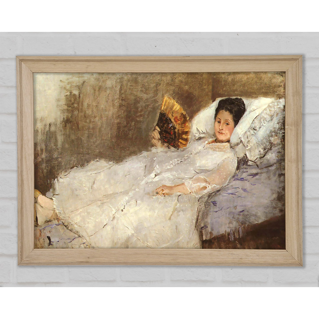 Morisot Porträt von Madame Hubard - Einzelner Bilderrahmen Kunstdrucke