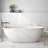Ice White 12" x 24" Matte Porcelain Floor and Wall Tile