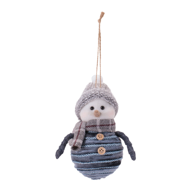 Ornements en forme de bonhomme de neige (ensemble de 6)