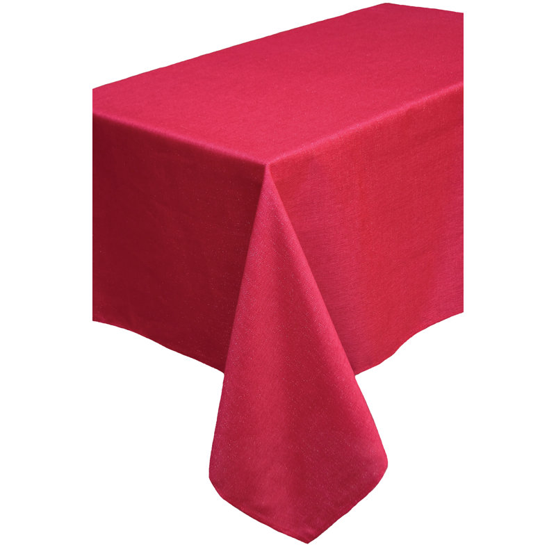 Nappe Sharleen, rouge, L 144 po x l 72 po
