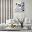 Art mural en verre Beachcrest Home ™ «Sea Shore Square II» par Studio Mousseau-1669290981