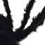  Halloween Spider Decoration 3 Pcs Black 150 Cm Polyester