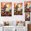 Carrousel de l'enfance I, reproduction sur toile Yorman-225405720-225405724