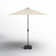 Helland 6' 6" x 6' 6" Square Market Umbrella with Base