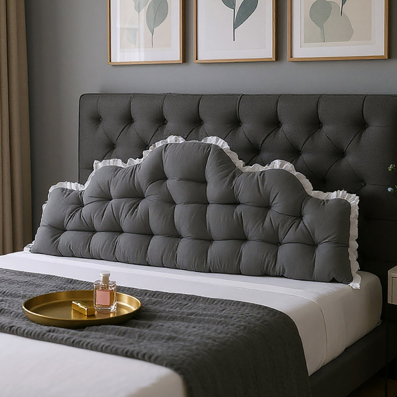 Back Cushion, Dark Grey