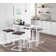 Montreal Metal Base Dining Table